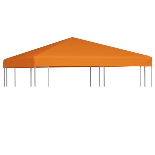 Copertura Superiore per Gazebo 310 g/m² 3x3 m Arancione - homemem39