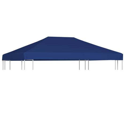 Copertura Superiore per Gazebo 310 g/m² 4x3 m Blu - homemem39