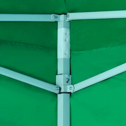 Tenda Pieghevole con 2 Pareti 3x3 m Verde - homemem39