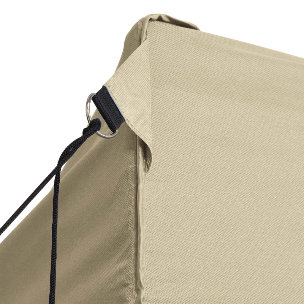 Tenda Pieghevole con 3 Pareti 3x4,5 m Crema - homemem39