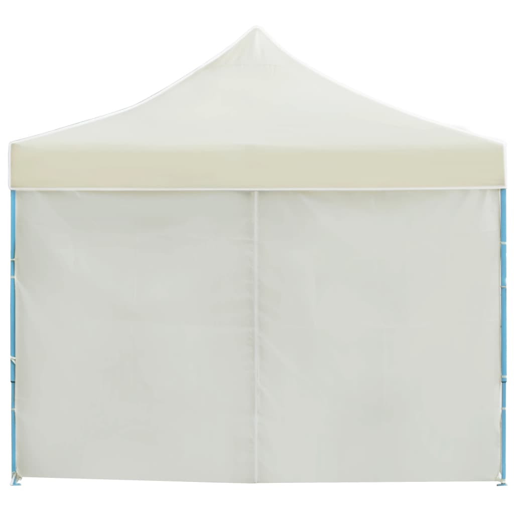 Tenda Pieghevole Pop-Up con 8 Pareti Laterali 3x9 m Crema - homemem39