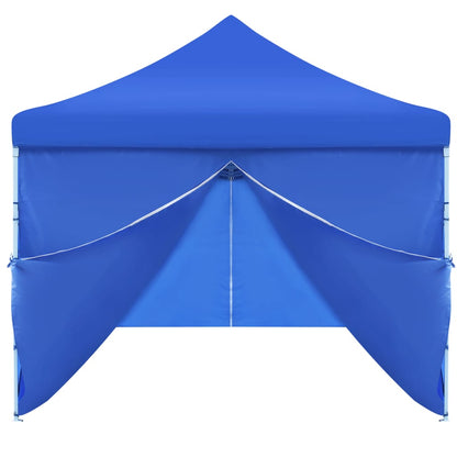 Tenda Pieghevole Pop-Up con 8 Pareti Laterali 3x9 m Blu - homemem39