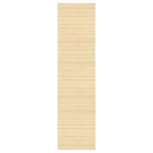 Tappeto in Bambù 80x300 cm Naturale - homemem39
