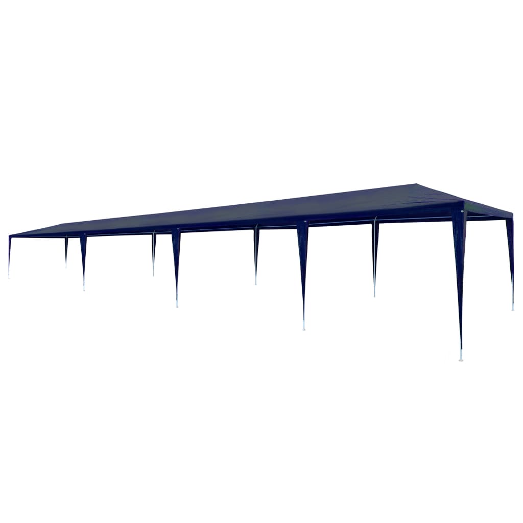 Tendone per Feste in PE 3x12 m Blu - homemem39