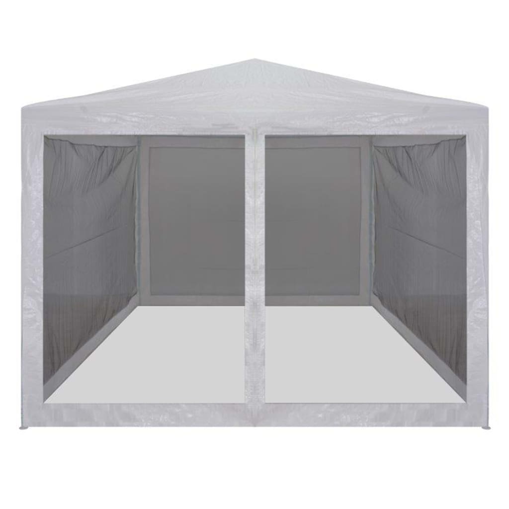 Tenda per Feste con 4 Pareti Laterali in Rete 3x3 m - homemem39