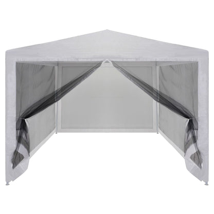 Tenda per Feste con 4 Pareti in Rete 4x3 m - homemem39