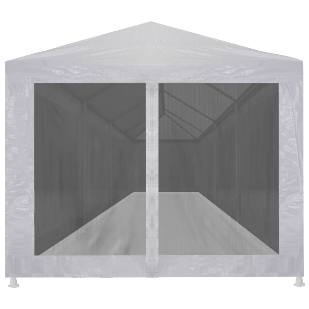 Tenda per Feste con 10 Pareti in Rete 12x3 m - homemem39