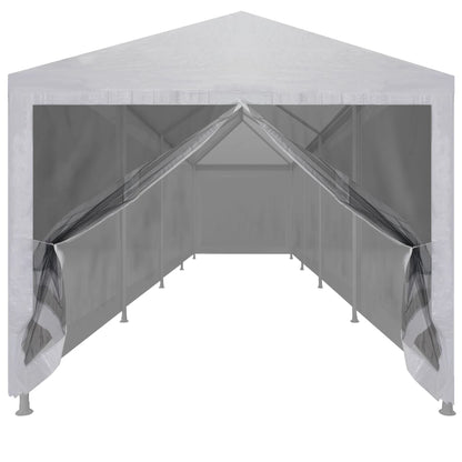 Tenda per Feste con 10 Pareti in Rete 12x3 m - homemem39