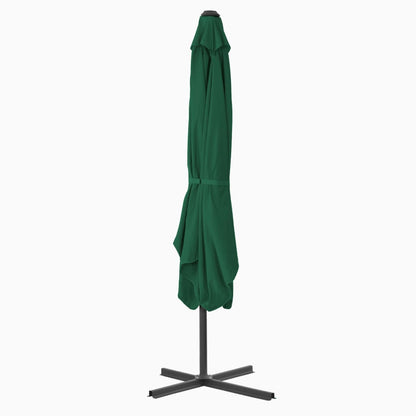 Ombrellone da Esterni con Palo in Acciaio 250x250 cm Verde - homemem39