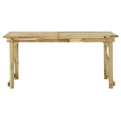 Tavolo da Giardino 160x79x75 cm in Legno - homemem39