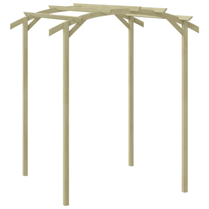 Pergola da Giardino Legno di Pino Impregnato 180x197x210 cm - homemem39