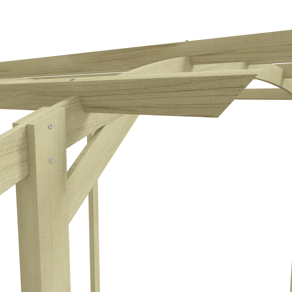 Pergola da Giardino Legno di Pino Impregnato 180x197x210 cm - homemem39