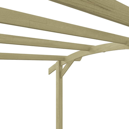 Pergola da Giardino Legno di Pino Impregnato 180x197x210 cm - homemem39