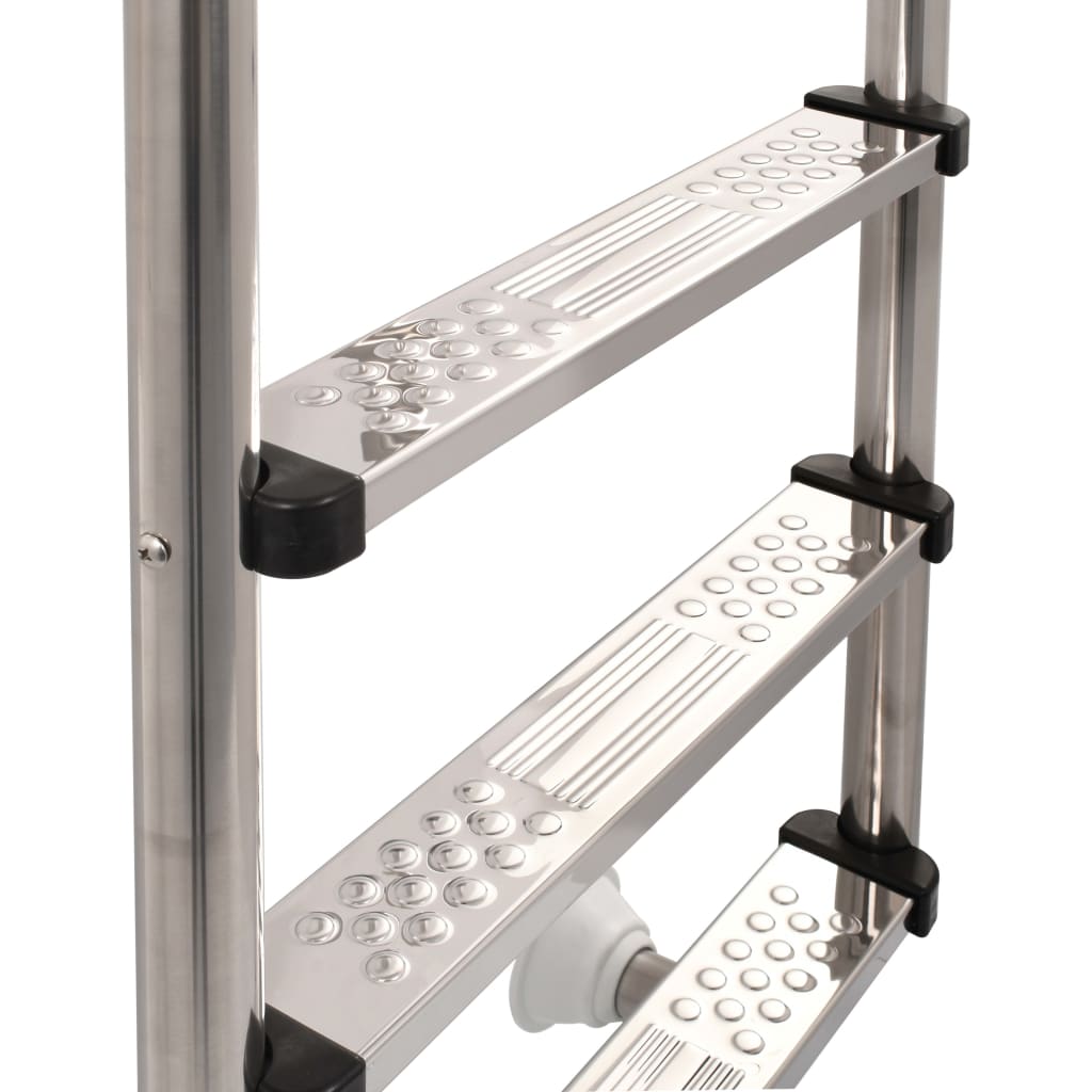 Scaletta per Piscina 3 Gradini in Acciaio Inox 304 120 cm - homemem39