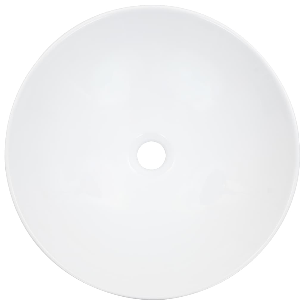 Lavandino 41x12,5 cm in Ceramica Bianco - homemem39