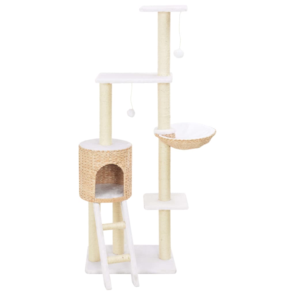 Albero per Gatti con Tiragraffi in Sisal Seagrass - homemem39