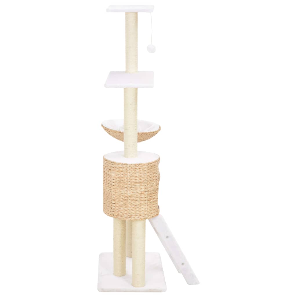 Albero per Gatti con Tiragraffi in Sisal Seagrass - homemem39