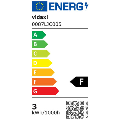 Lampade da Parete da Esterno a LED 2 pz 3 W Nere Quadrate - homemem39