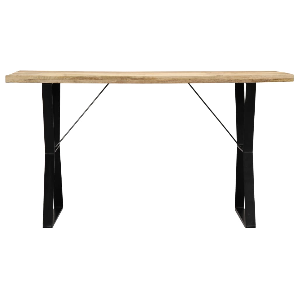 Tavolo da Pranzo 140x80x76 cm in Legno Massello di Mango - homemem39