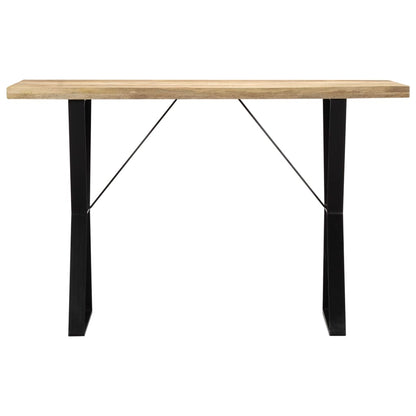 Tavolo da Pranzo 120x60x76 cm in Legno Massello di Mango - homemem39