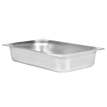 Contenitori Gastronorm 4 pz GN 1/1 100 mm in Acciaio Inox - homemem39