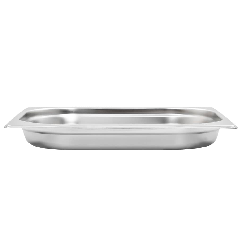 Contenitori Gastronorm 8 pz GN 1/2 40 mm in Acciaio Inox - homemem39