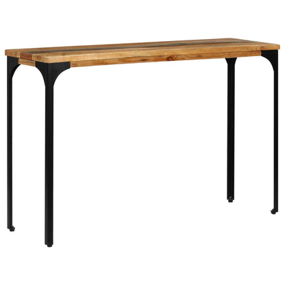 Tavolo Consolle 120x35x76 cm Legno Massello di Recupero - homemem39