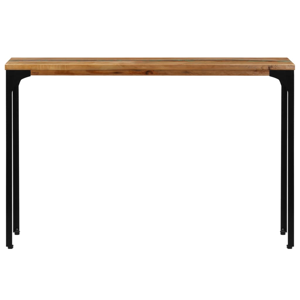 Tavolo Consolle 120x35x76 cm Legno Massello di Recupero - homemem39