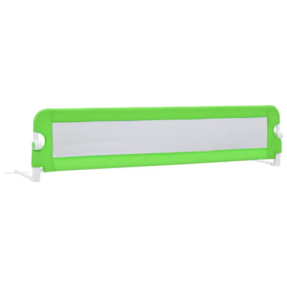 Sponde Letto di Sicurezza Bambini Verde 180x42cm Poliestere - homemem39