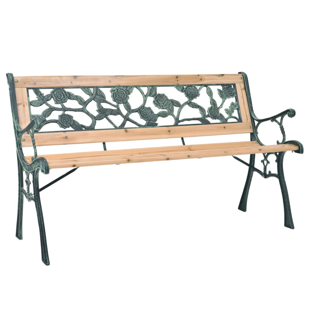 Panchina da Giardino 122 cm in Legno - homemem39