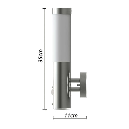 Applique da Esterno con Sensore di Movimento in Acciaio Inox - homemem39