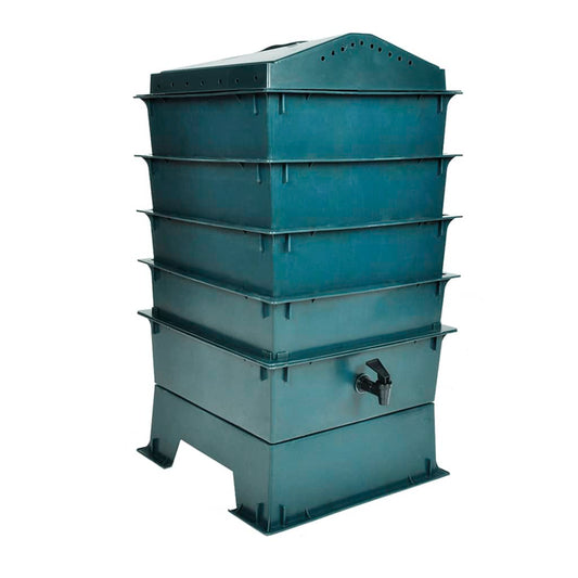 Compostiera Vermifuga a 4 Vassoi 42x42x60 cm - homemem39