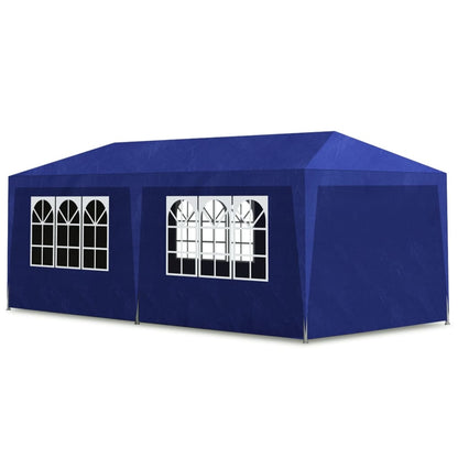 Tenda per Feste 3x6 m Blu - homemem39