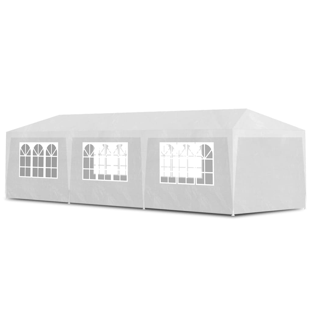 Tenda per Feste 3x9 m Bianca - homemem39