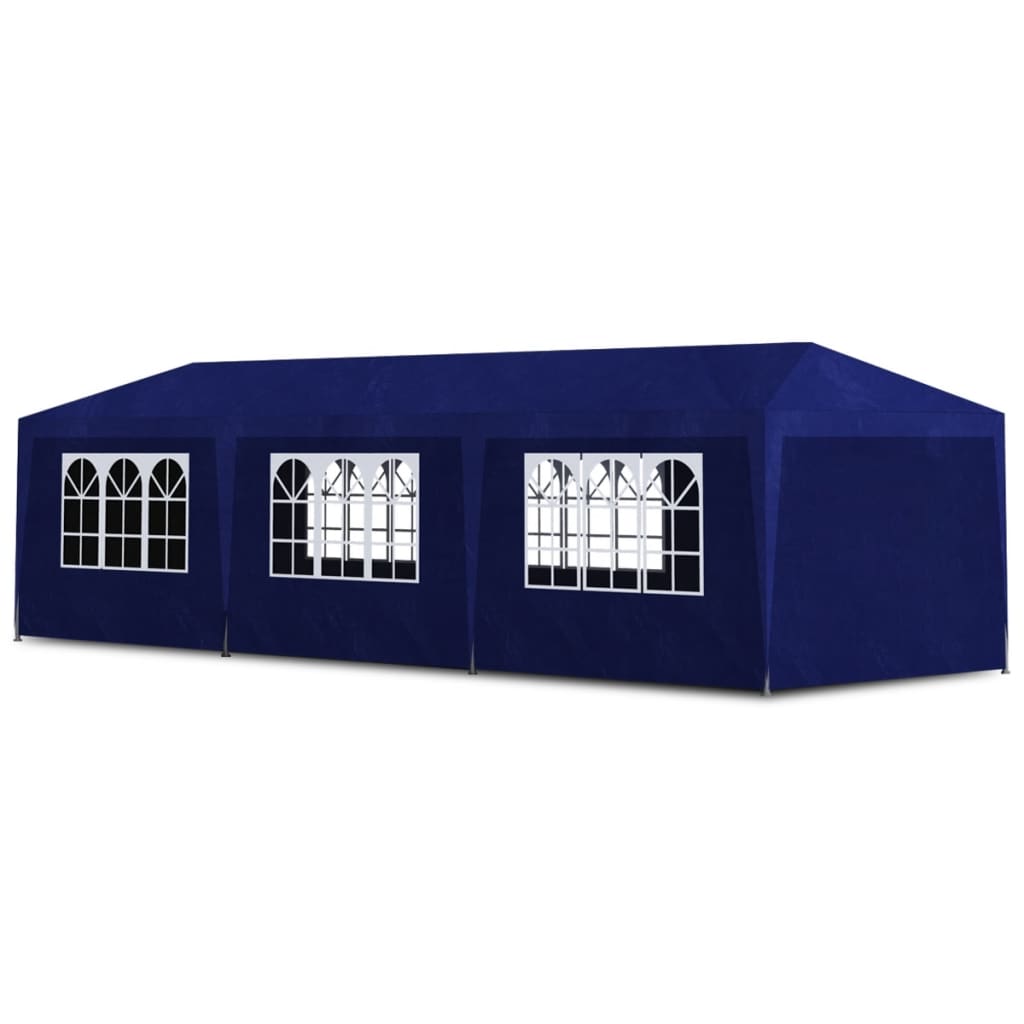 Tenda per Feste 3x9 m Blu - homemem39