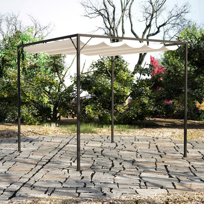 Gazebo da Giardino con Tettuccio Retrattile - homemem39