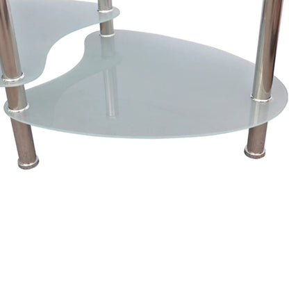 Tavolino da Caffè con Design Esclusivo Bianco - homemem39