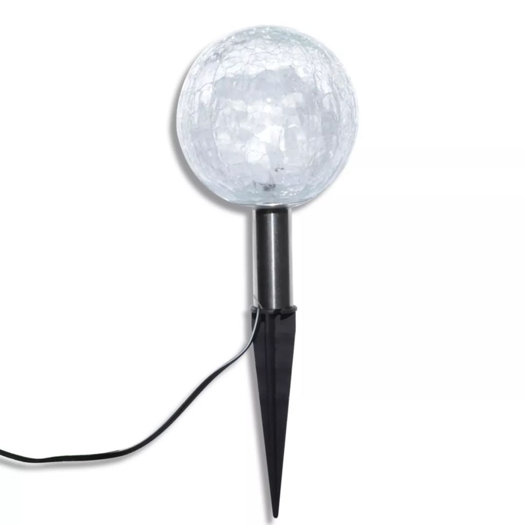 Lampioncini Solari a LED 3 pz con Picchetti e Pannelli Solari - homemem39