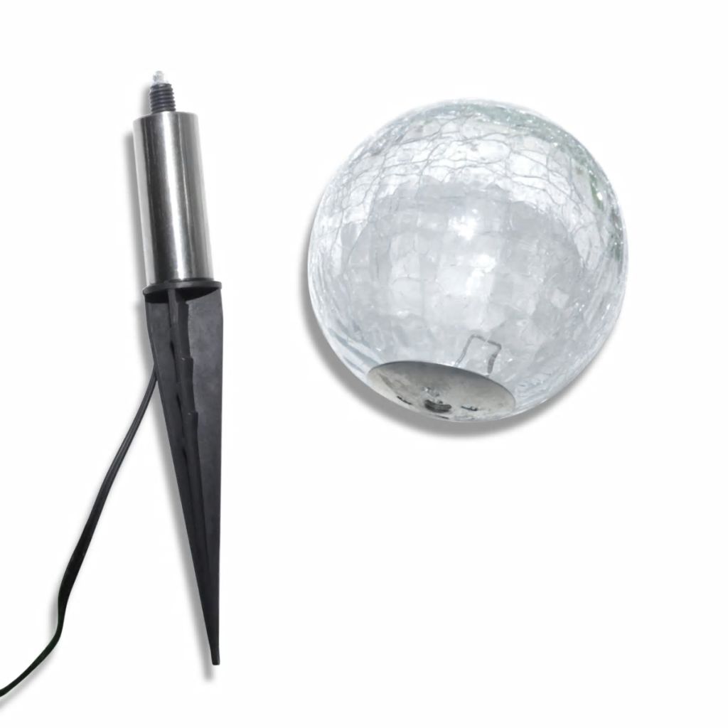 Lampioncini Solari a LED 3 pz con Picchetti e Pannelli Solari - homemem39