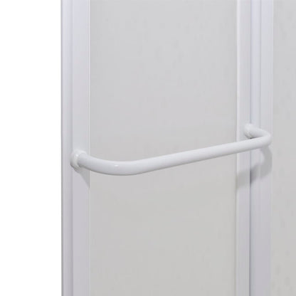 7 Pannelli pieghevoli con porta-asciugamano 140 x 168 cm doccia bagno - homemem39