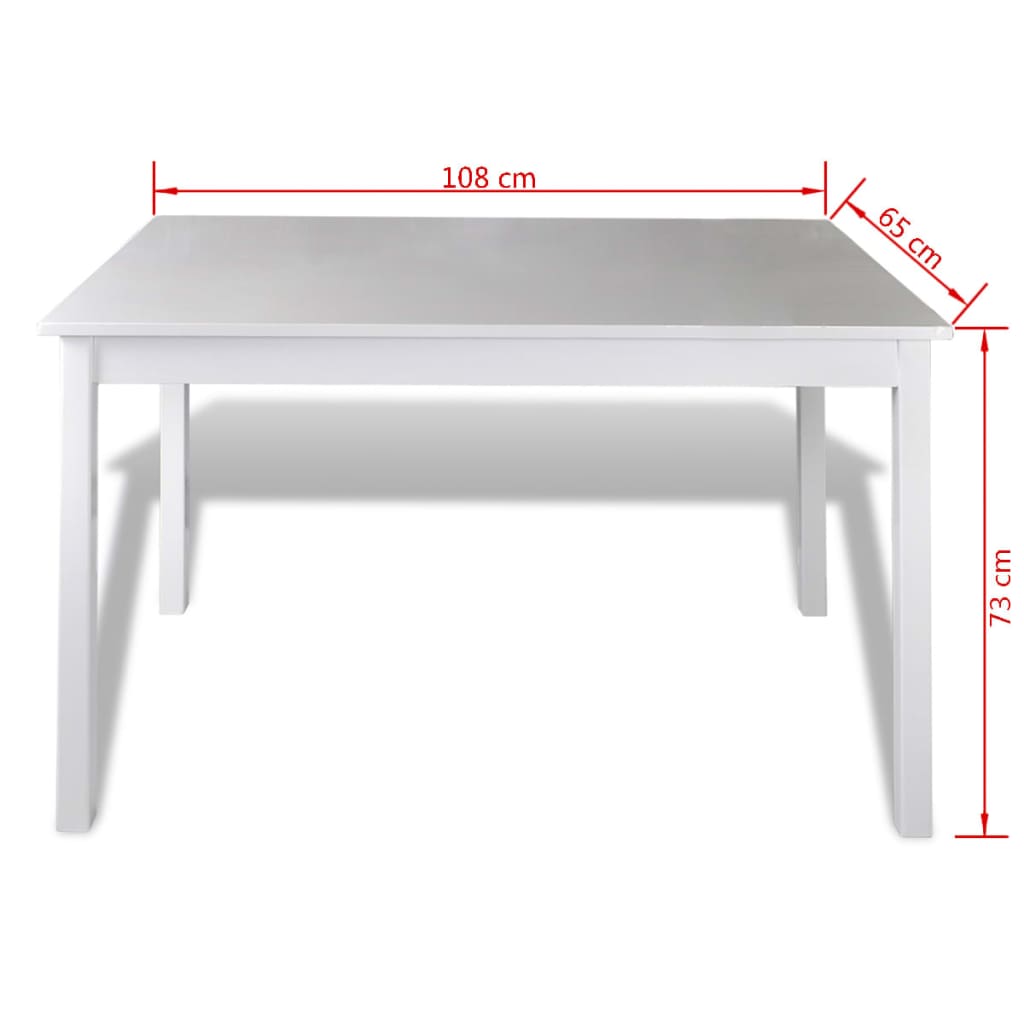 Set da Pranzo 5 pz Bianco - homemem39