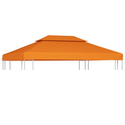 Telo di Ricambio per Gazebo 310g/m² Arancione 3x4m - homemem39