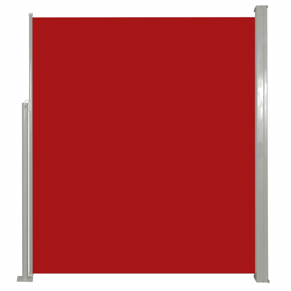 Tendalino Laterale per Patio Terrazzo 160 x 300 cm Rosso - homemem39