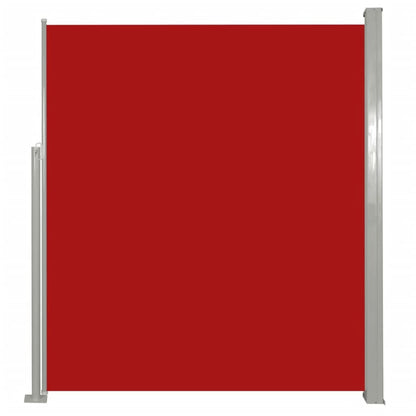 Tendalino Laterale per Patio Terrazzo 160 x 300 cm Rosso - homemem39