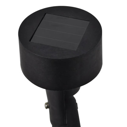 Riflettore solare esterno con LED Nero 12 pezzi - homemem39