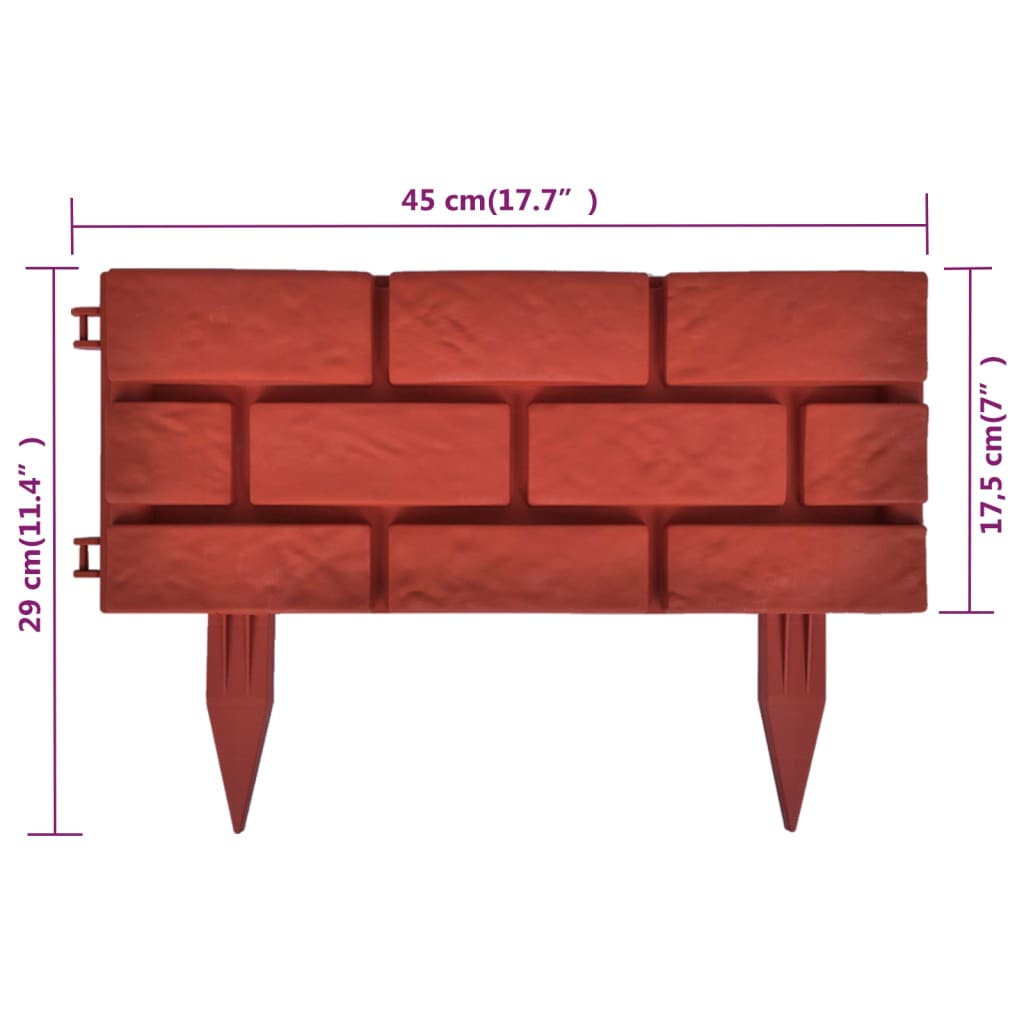 Prato divisore con design di mattoni 11 pezzi - homemem39