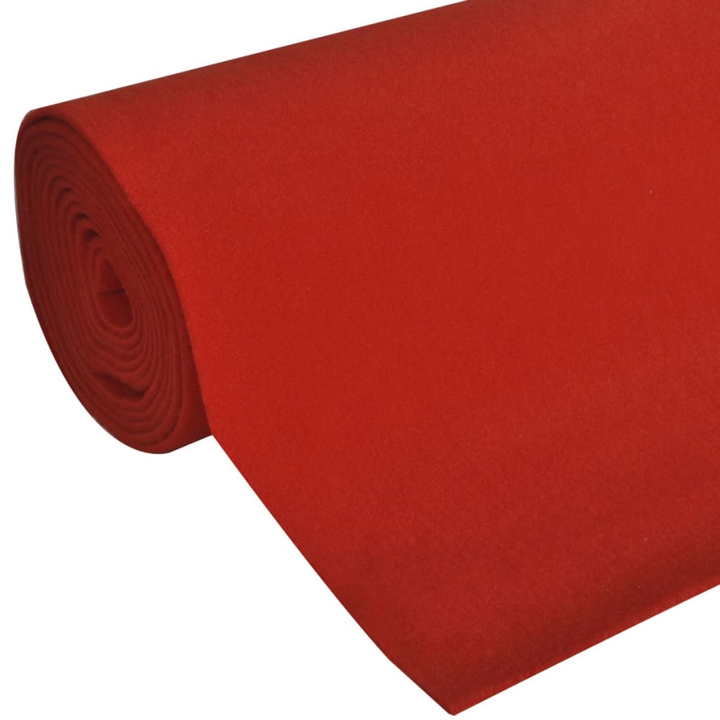 Tappeto Rosso 1 x 10 m Extra Spesso 400 g/m2 - homemem39