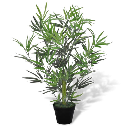 Albero Bambù Artificiale con Vaso 80 cm - homemem39