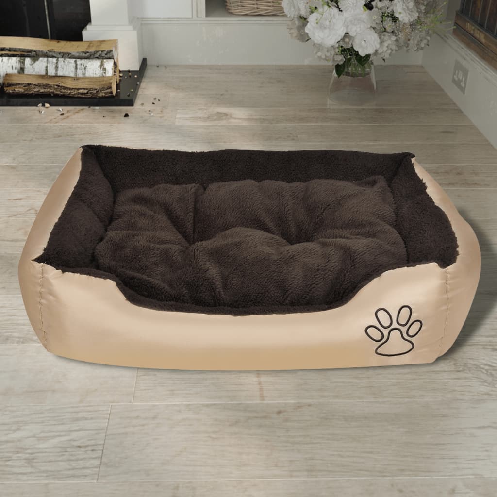 Letto Caldo per Cani con Cuscino Imbottito L - homemem39