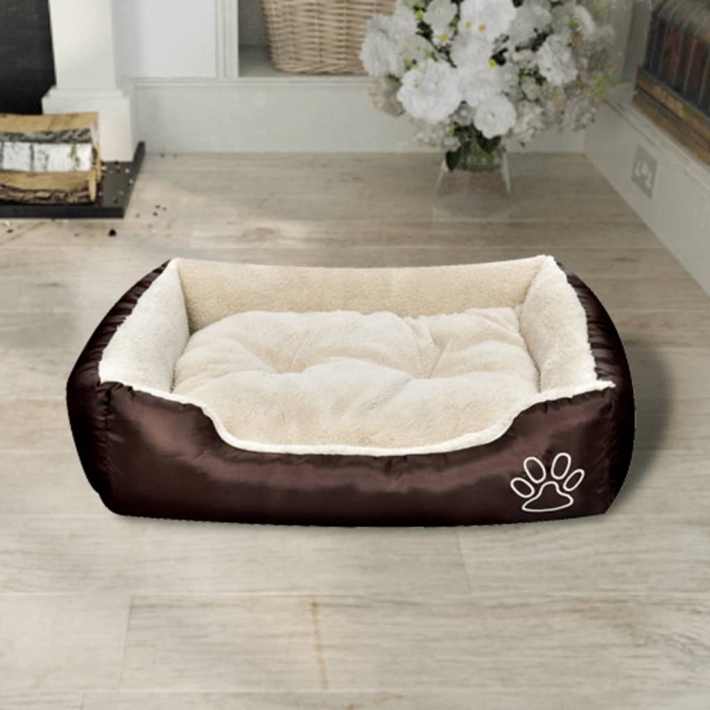 Letto Caldo per Cani con Cuscino Imbottito M - homemem39